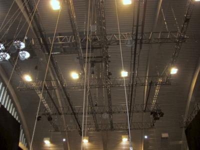 Overhead Motion Controlled 3D Truss System